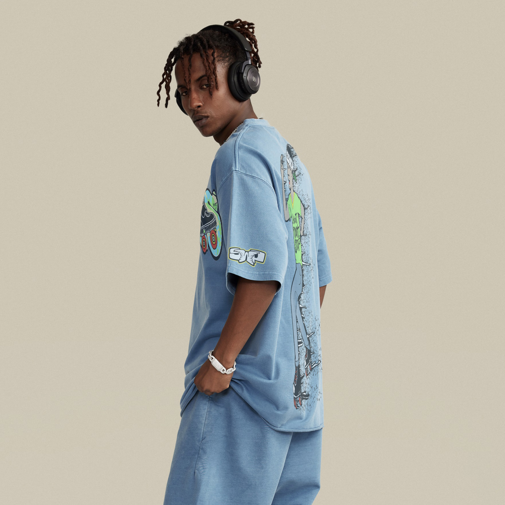 ON WHEELS REMIX TEE