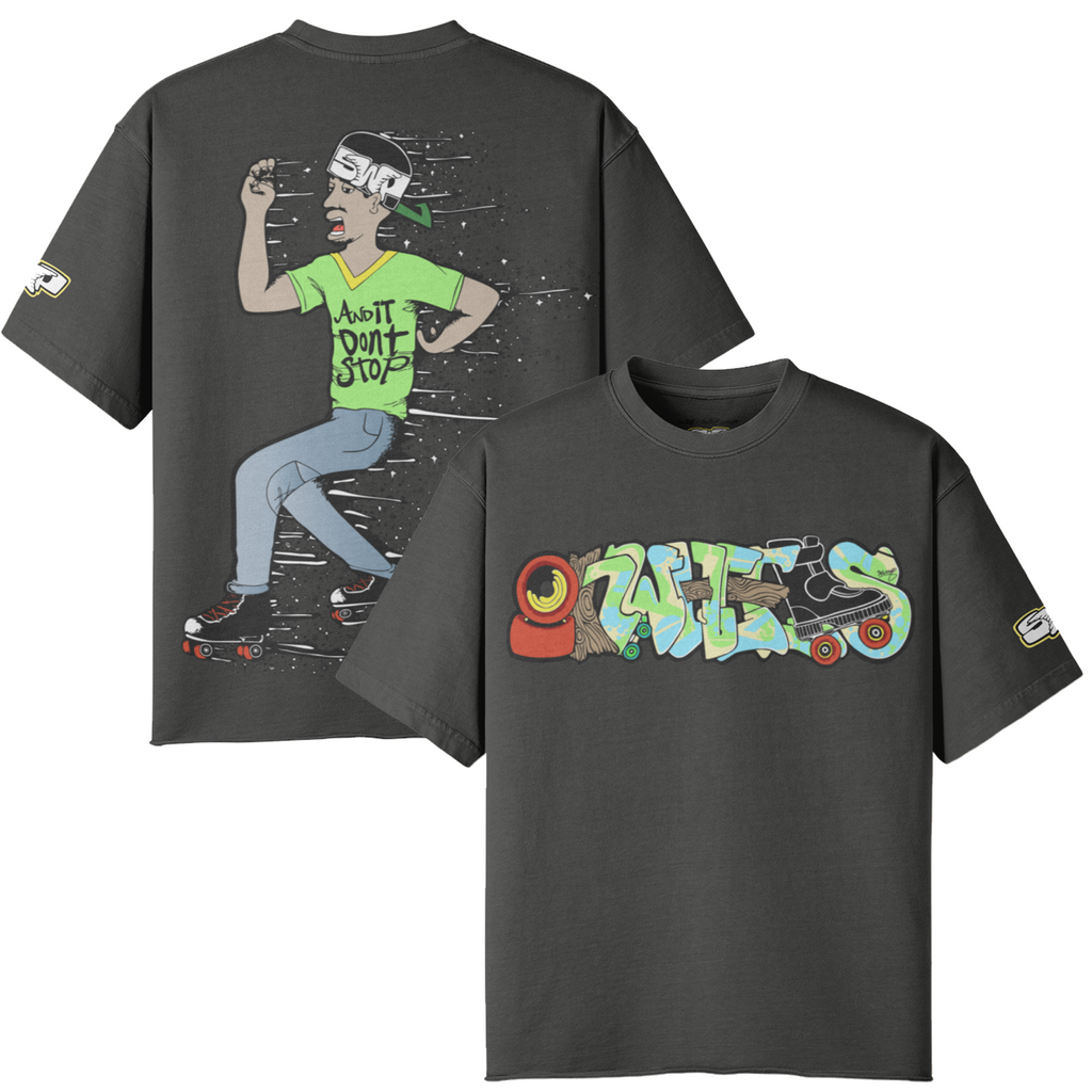 ON WHEELS REMIX TEE