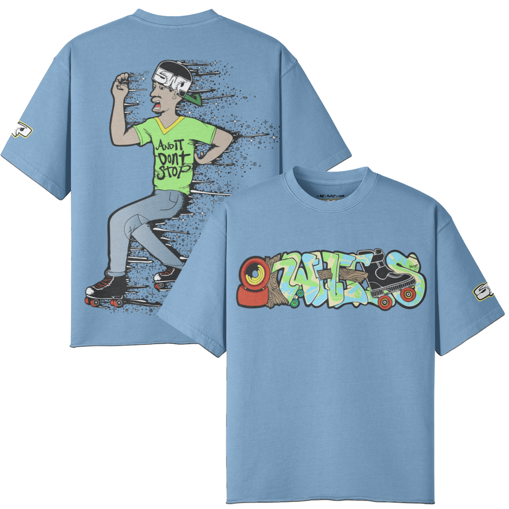 ON WHEELS REMIX TEE