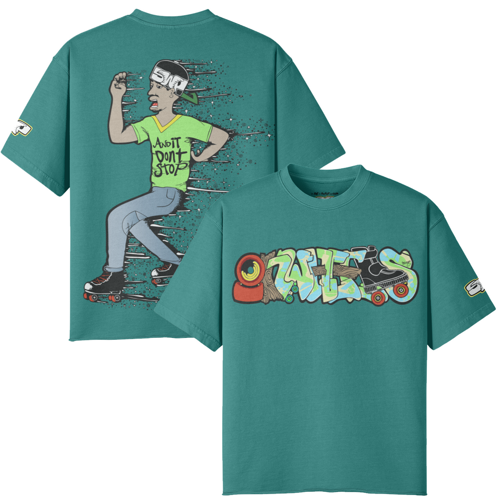 ON WHEELS REMIX TEE