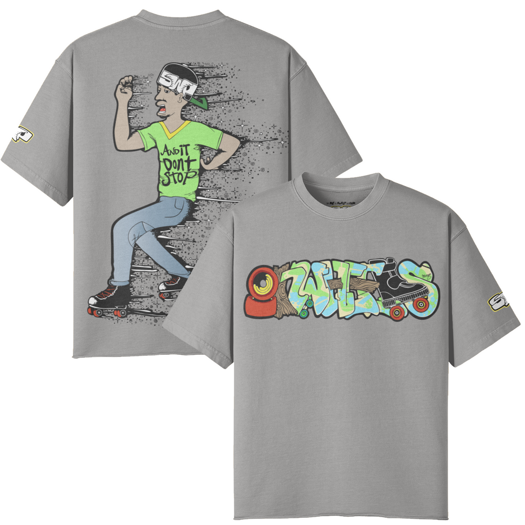ON WHEELS REMIX TEE